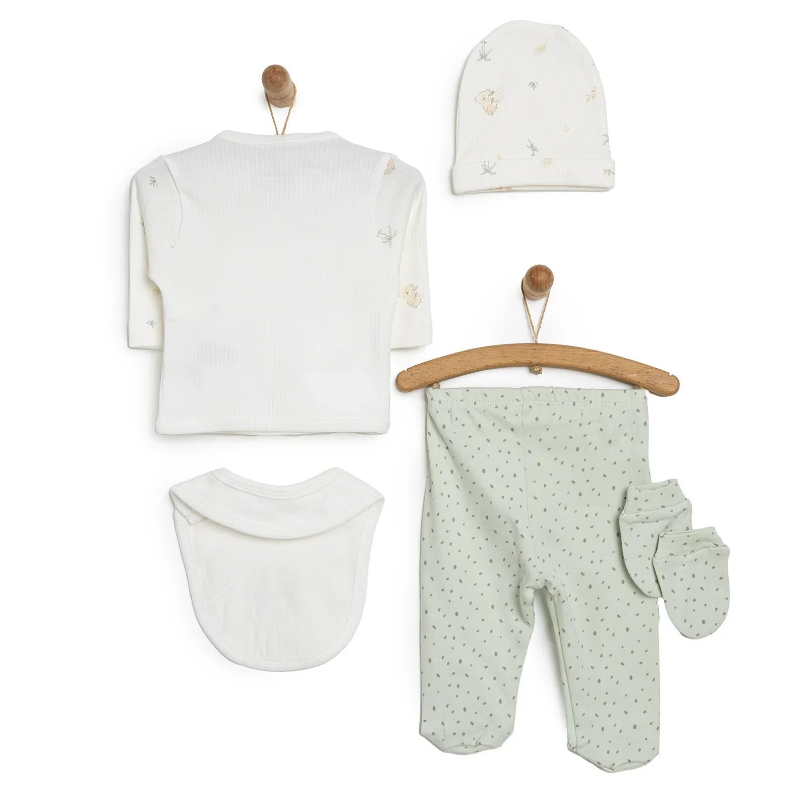 Little Life Newborn Starter Set 5 pcs - Multicolour - mezetto ebebek ebebek