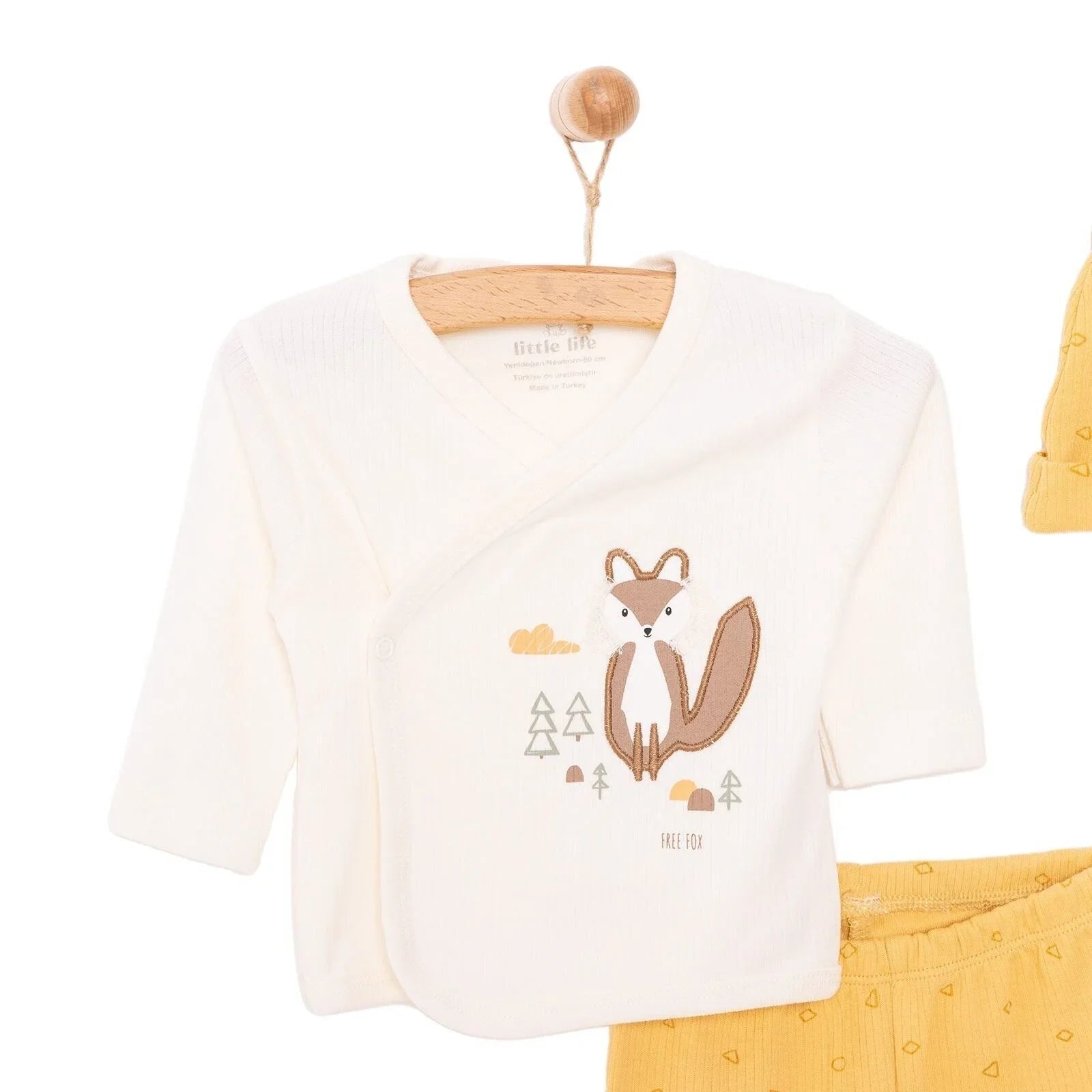 Little Life Newborn Unisex 5 pcs Starter Set - Ecru - mezetto ebebek ebebek
