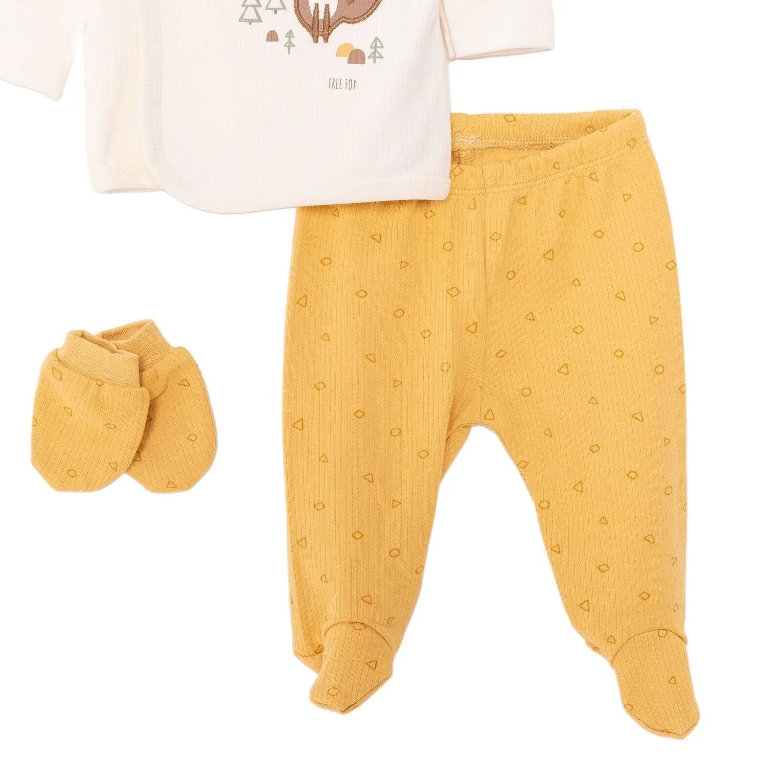 Little Life Newborn Unisex 5 pcs Starter Set - Ecru - mezetto ebebek ebebek