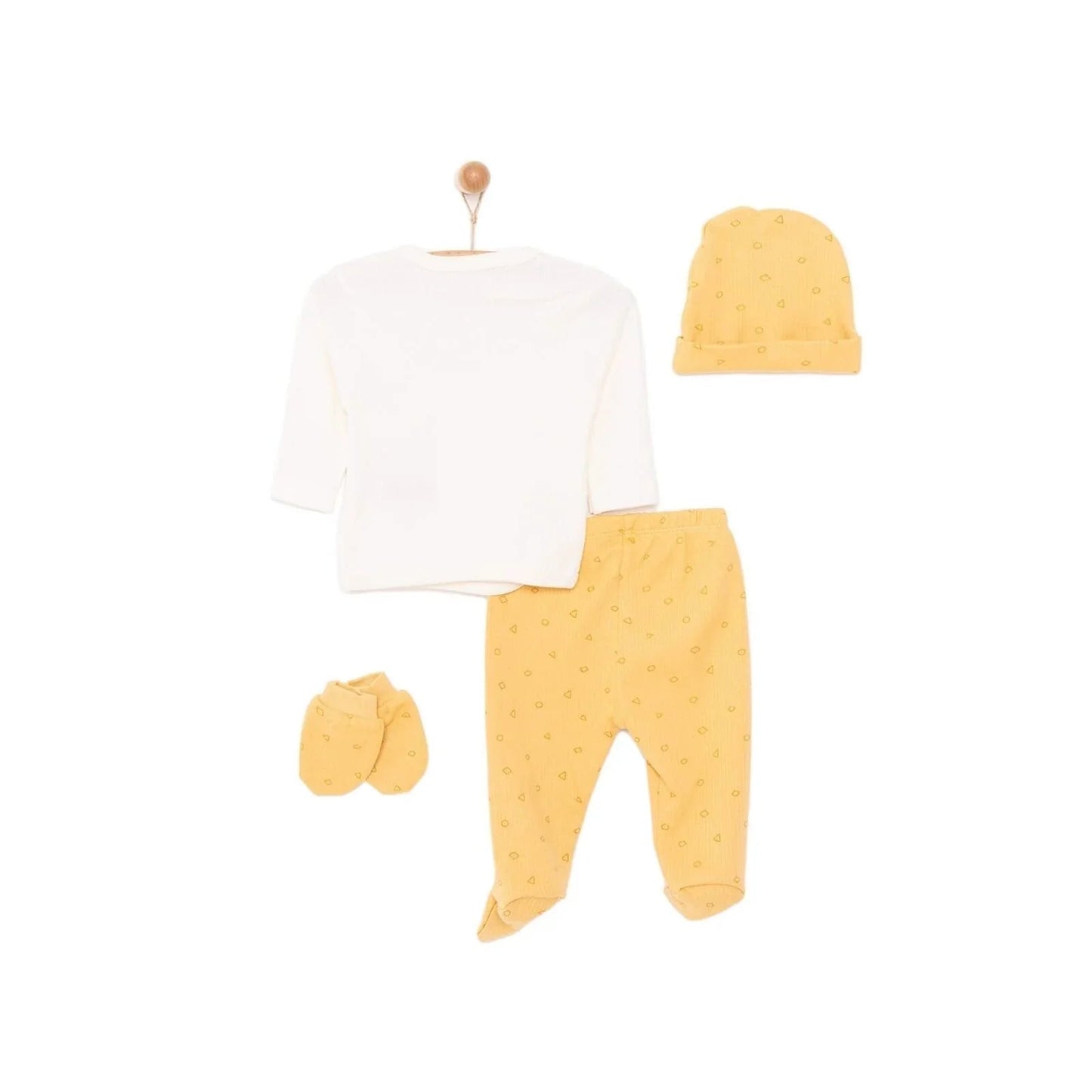 Little Life Newborn Unisex 5 pcs Starter Set - Ecru - mezetto ebebek ebebek