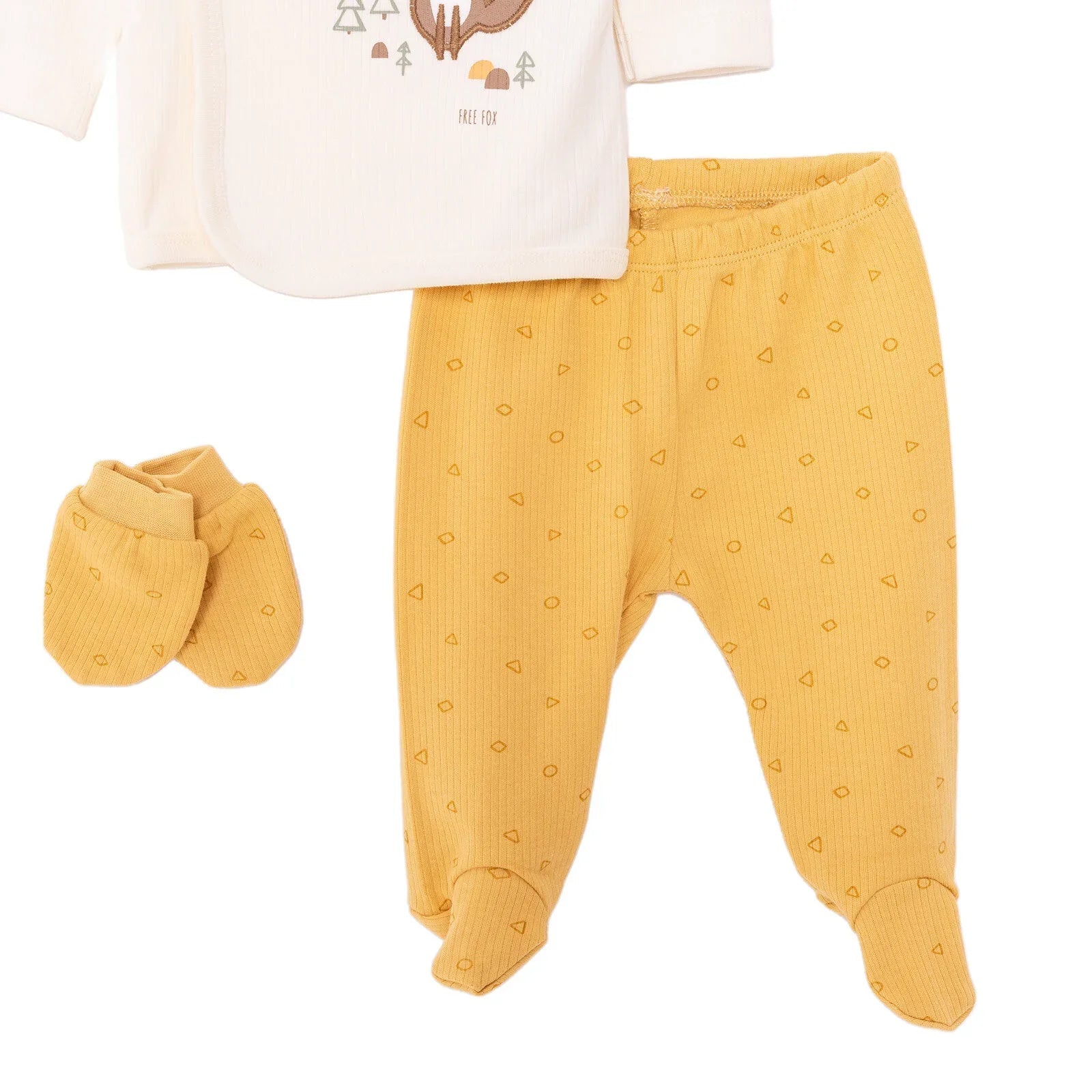 Little Life Newborn Unisex 5 pcs Starter Set - Ecru - mezetto ebebek ebebek