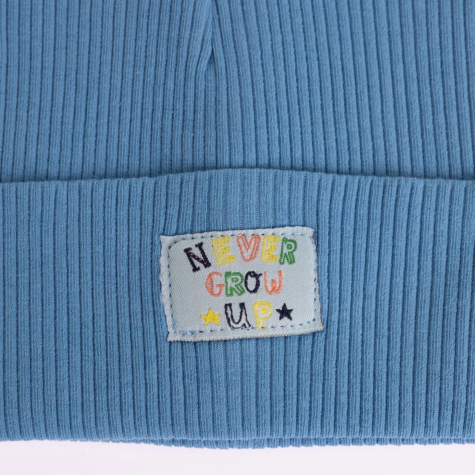 Little Plane Boy Beanie - Dark Blue - mezetto ebebek ebebek