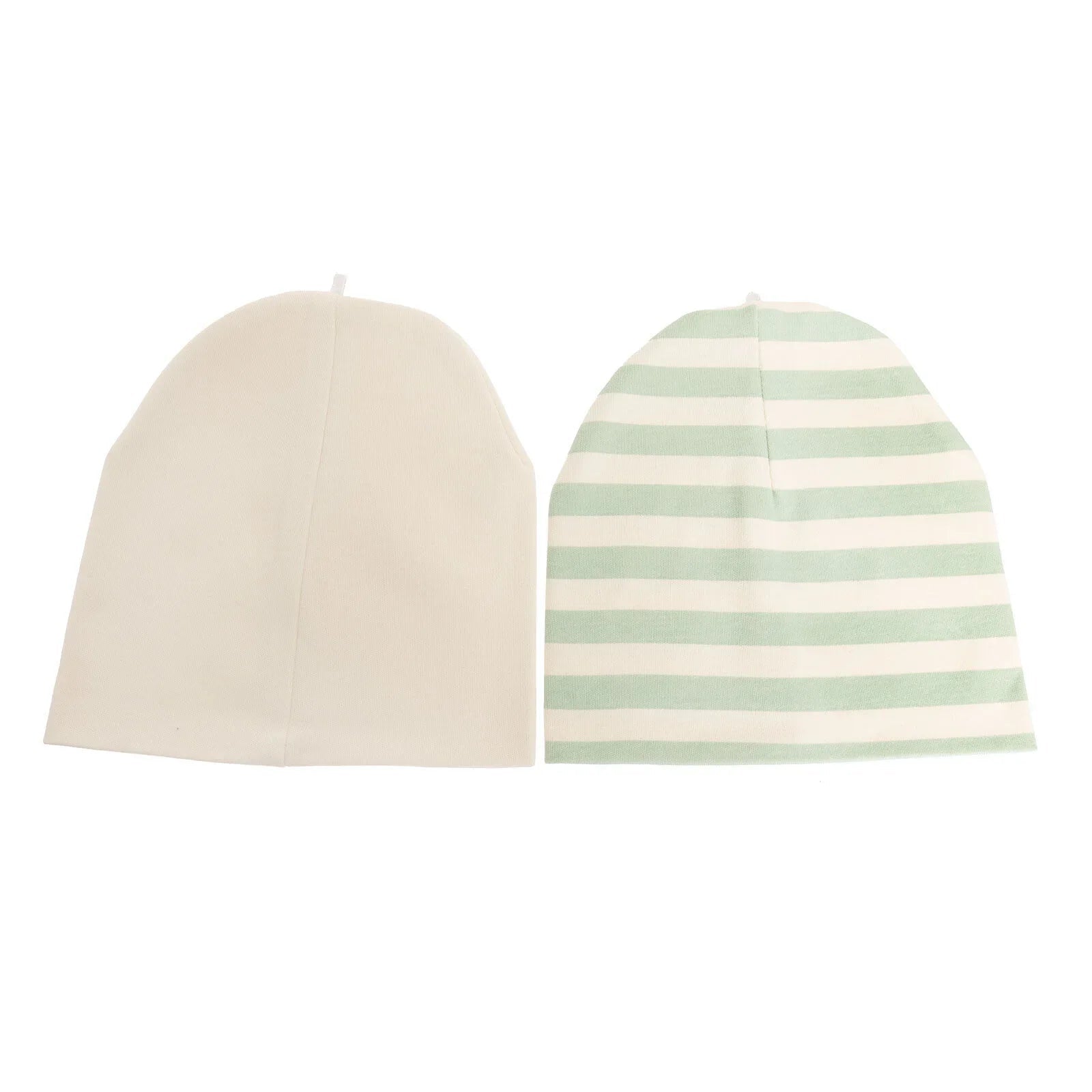 Little Plane Hello Camper Baby Boy 2 Pcs Beanies - Green - mezetto ebebek ebebek