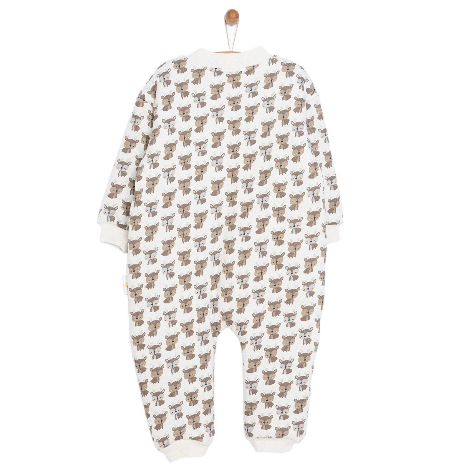 Little Plane Sleepsuit Baby Boy - Ecru - mezetto ebebek ebebek
