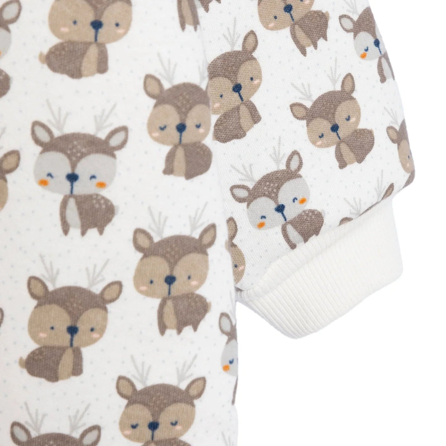 Little Plane Sleepsuit Baby Boy - Ecru - mezetto ebebek ebebek