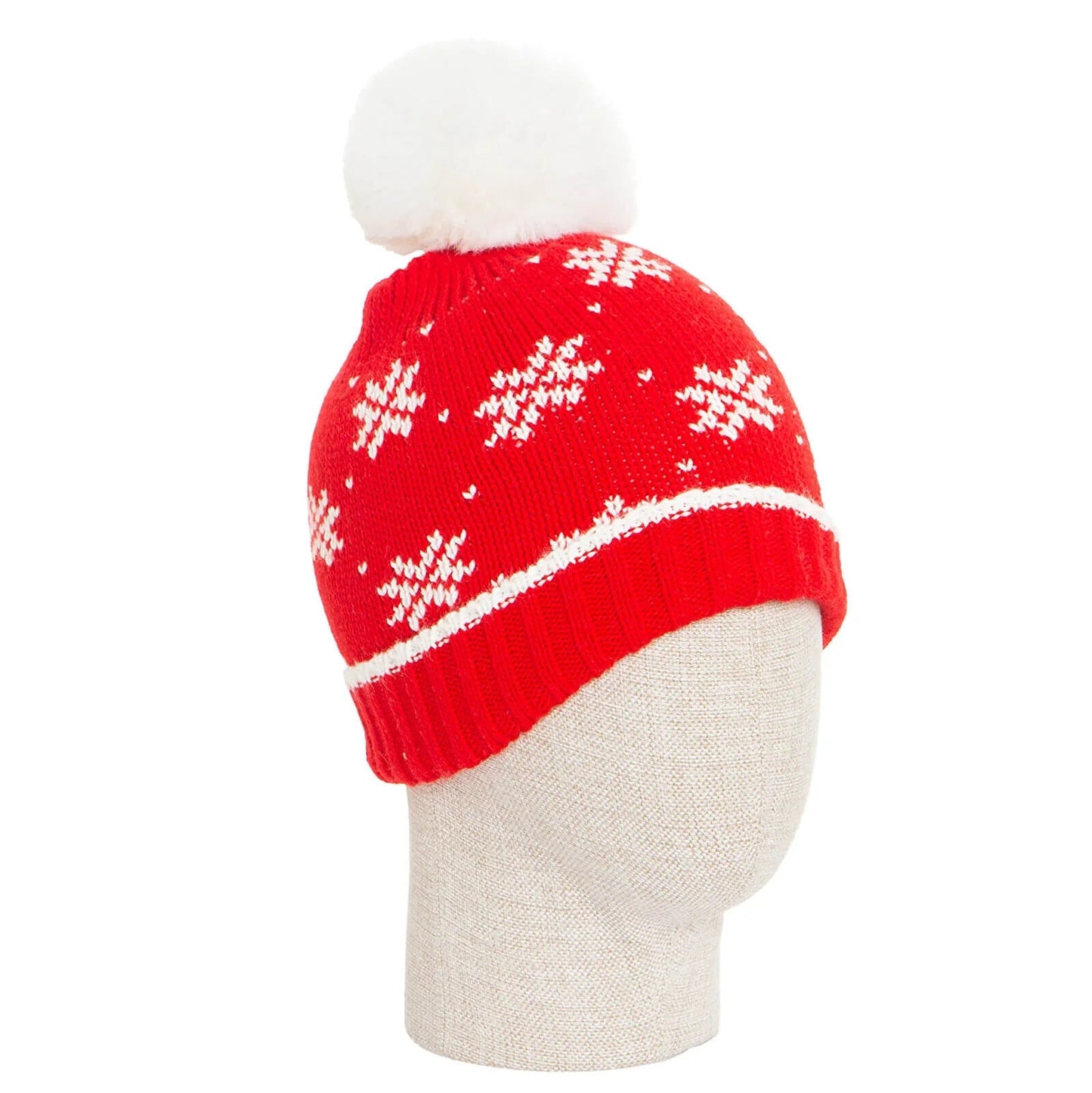 Little Plane Unisex Christmas Beanie - Red - mezetto ebebek ebebek