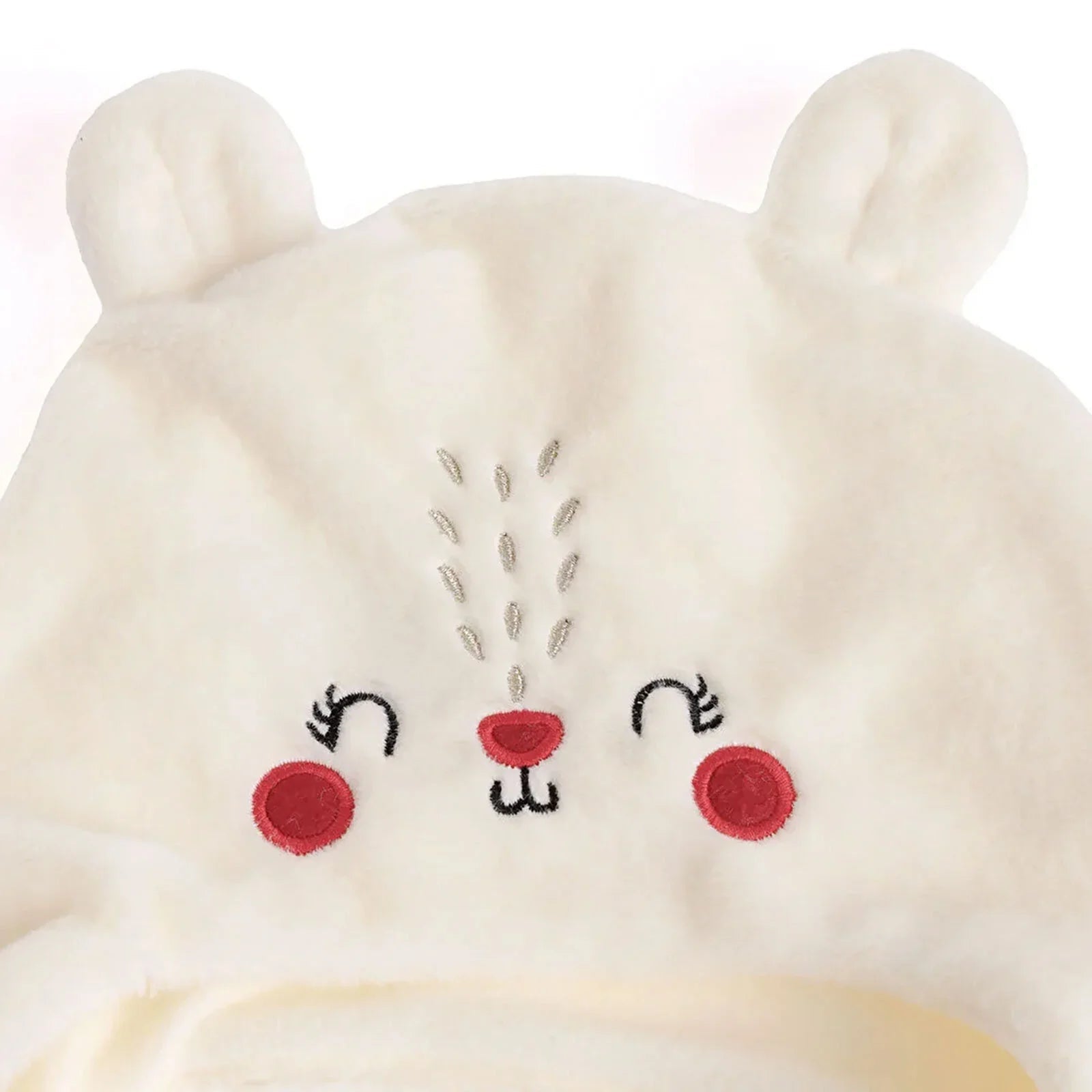 Luess Girl Beanie - Ecru - mezetto ebebek ebebek