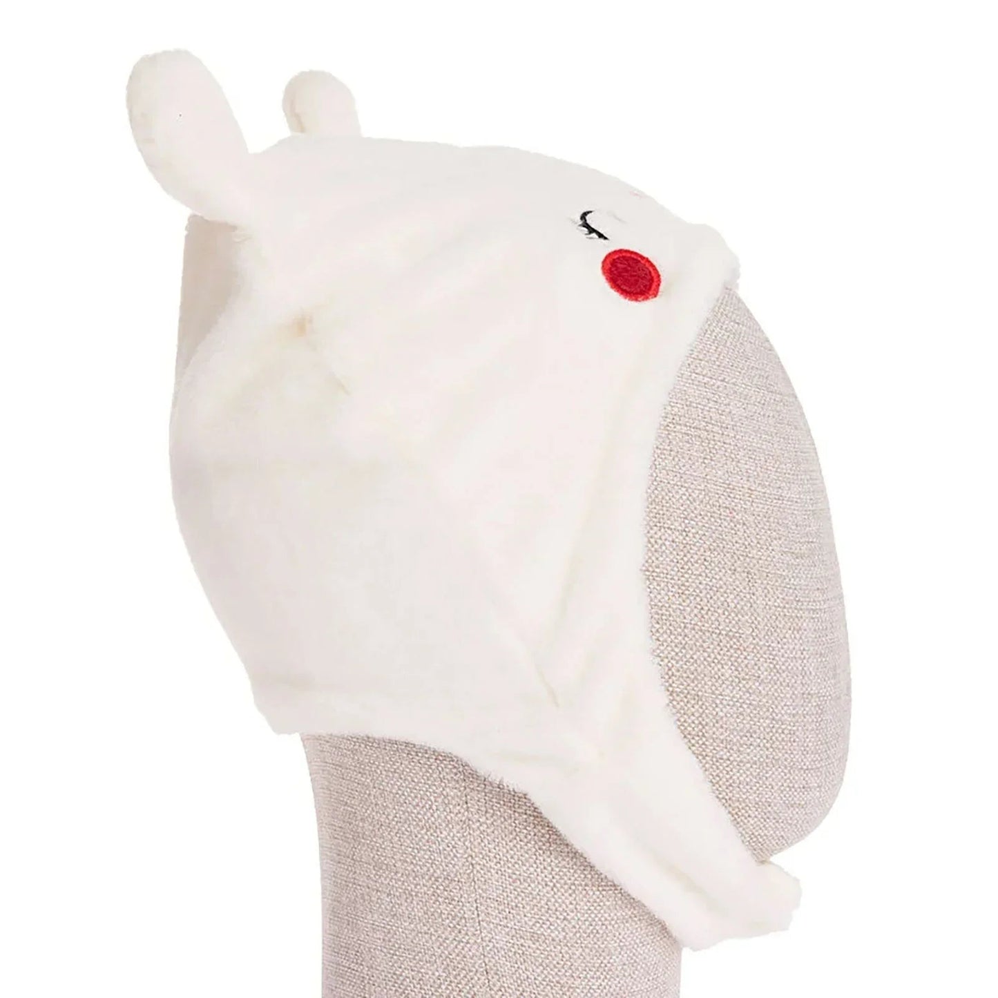 Luess Girl Beanie - Ecru - mezetto ebebek ebebek