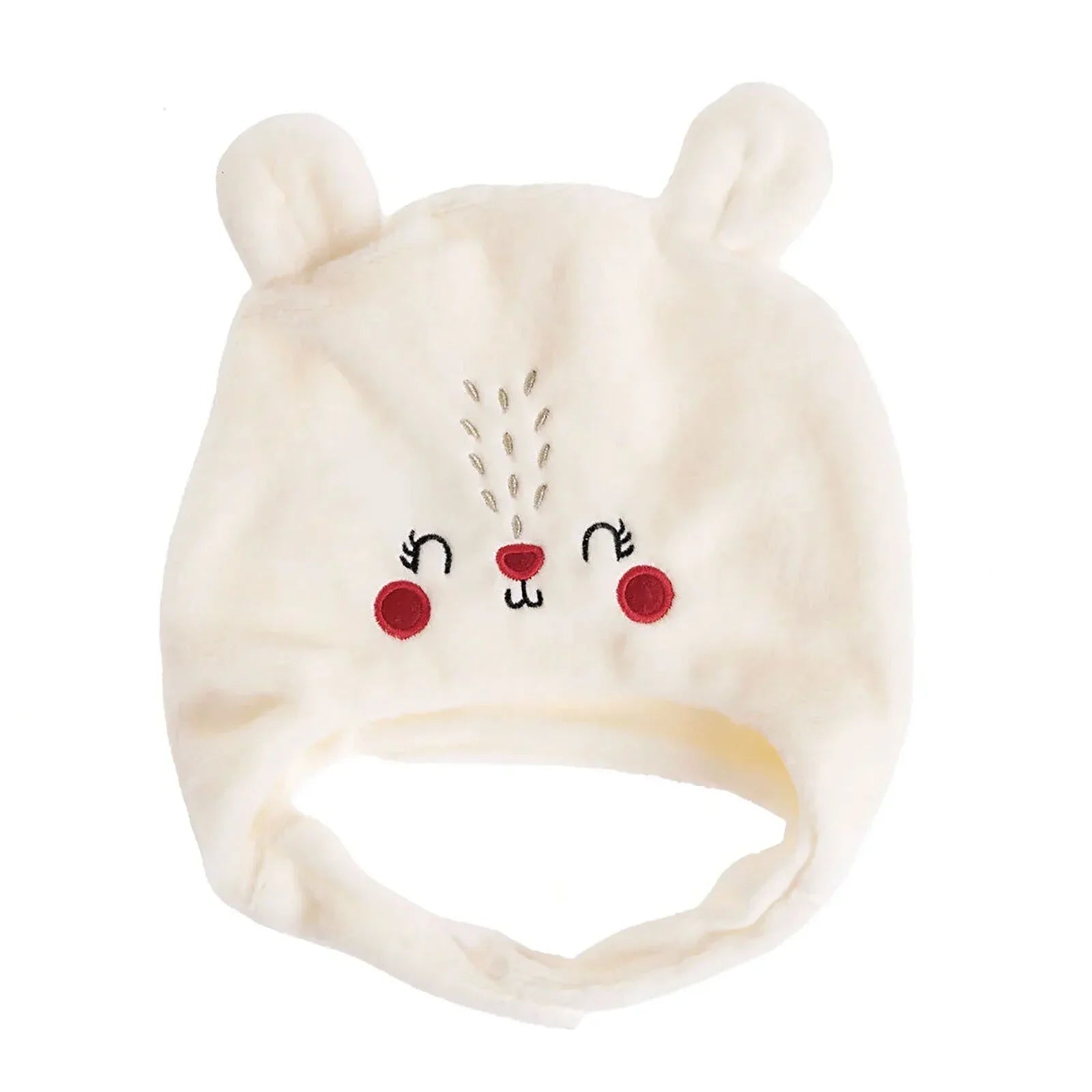 Luess Girl Beanie - Ecru - mezetto ebebek ebebek