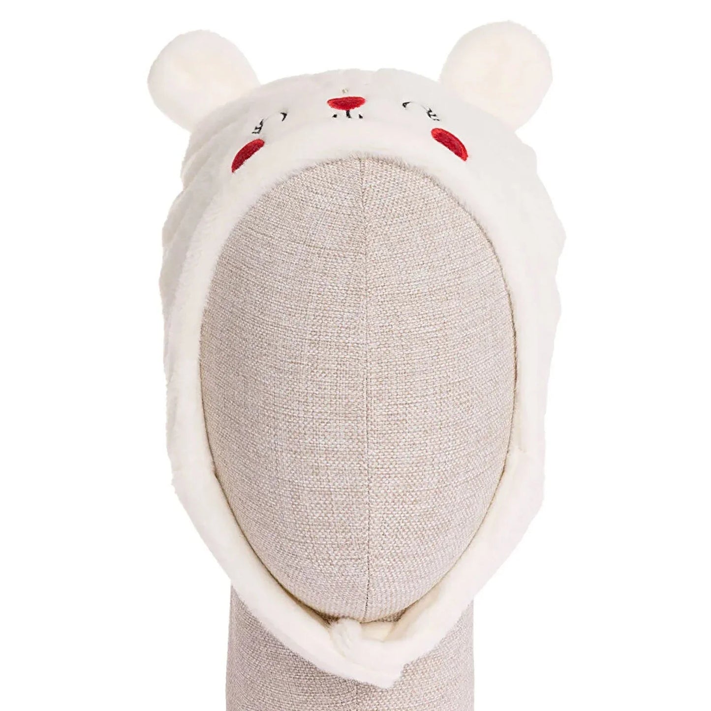 Luess Girl Beanie - Ecru - mezetto ebebek ebebek