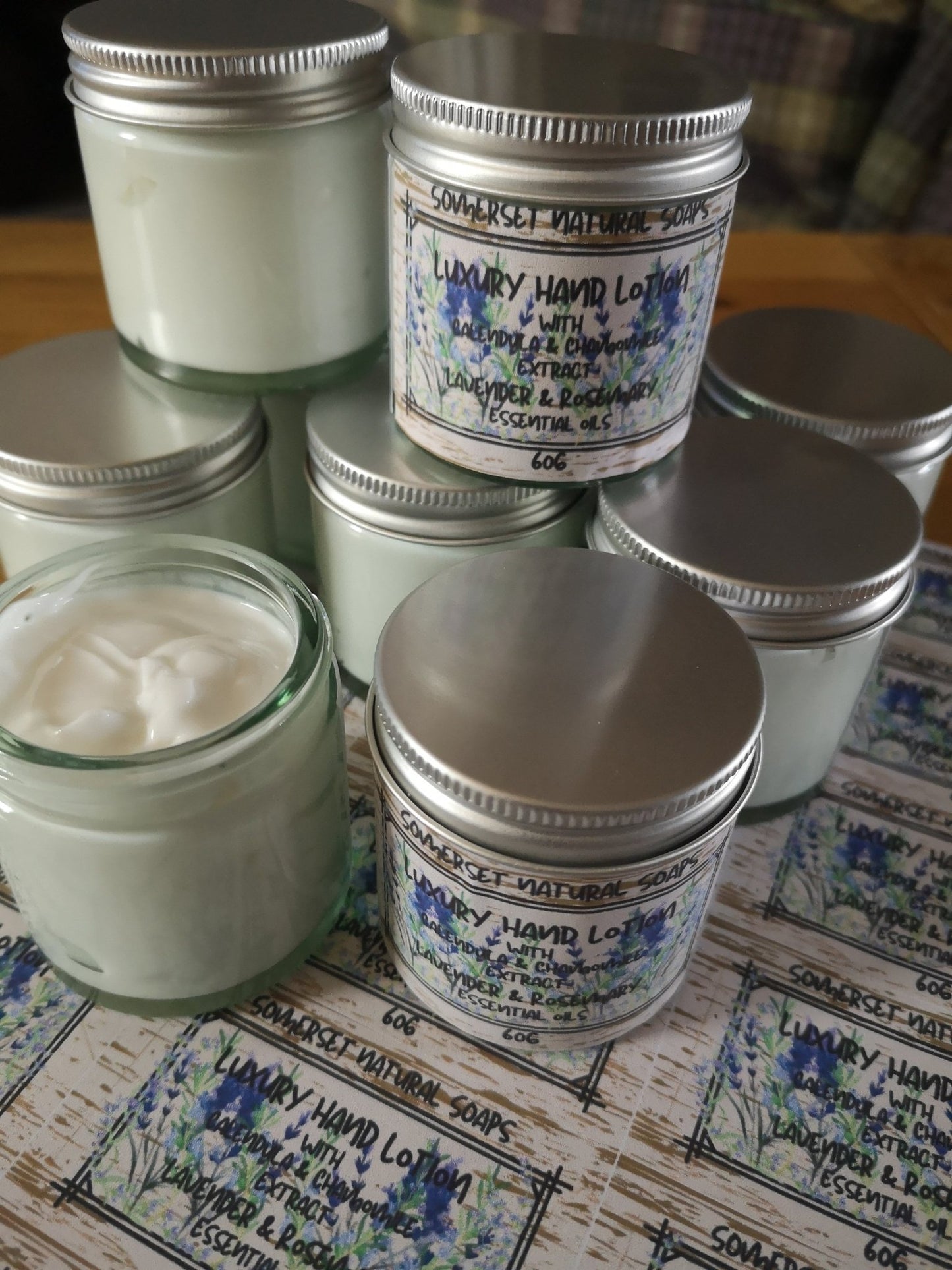Luxury Hand lotion - mezetto Shopify Collective Somerset Natural Soaps