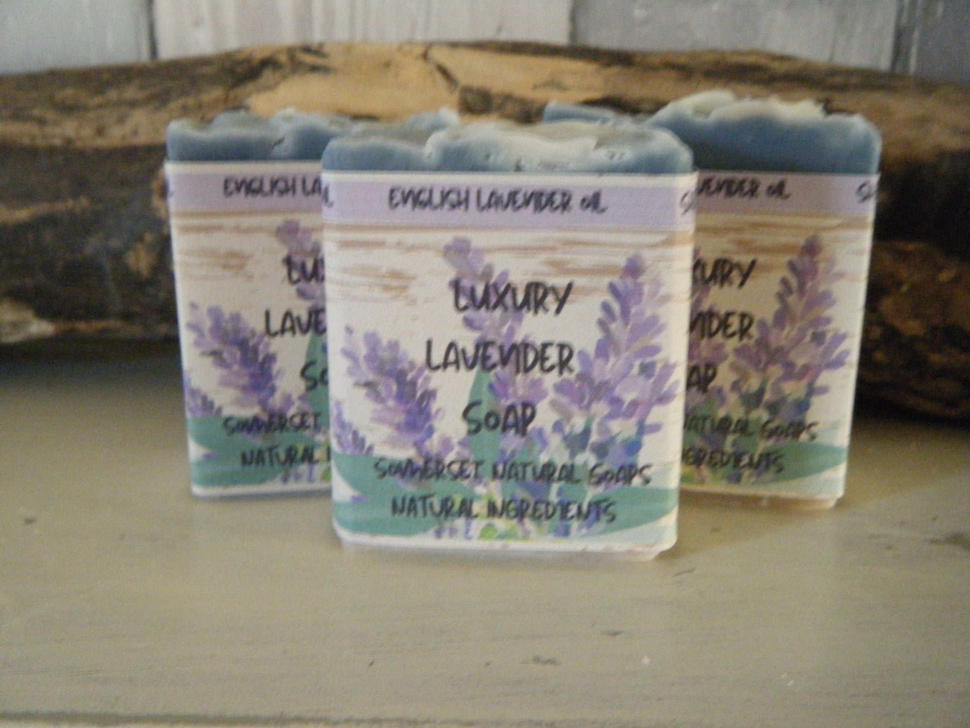 Luxury Lavender Vegan Soap - mezetto Shopify Collective Somerset Natural Soaps