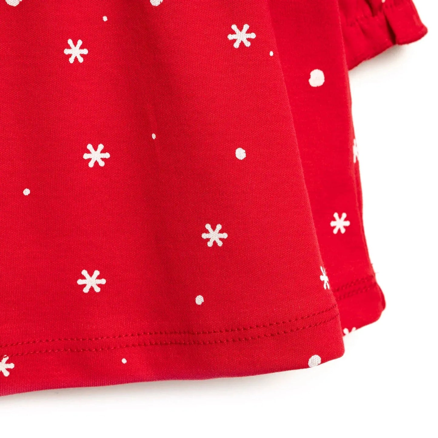 Ma Douce Baby Dress - Red - mezetto ebebek ebebek