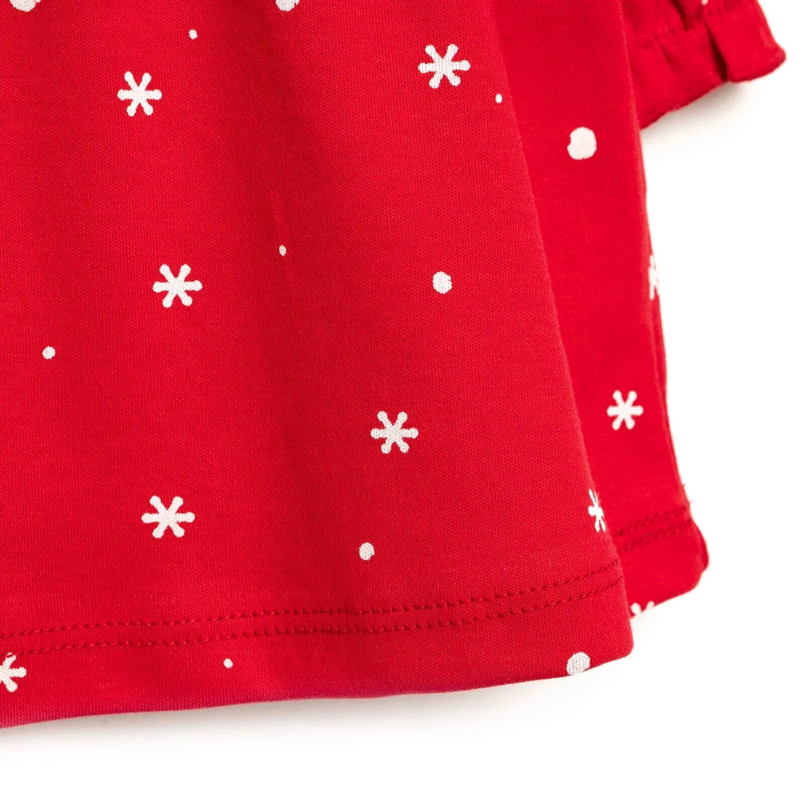 Ma Douce Baby Dress - Red - mezetto ebebek ebebek
