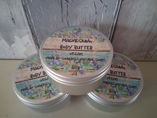 Magnesium Body Butter - mezetto Shopify Collective Somerset Natural Soaps