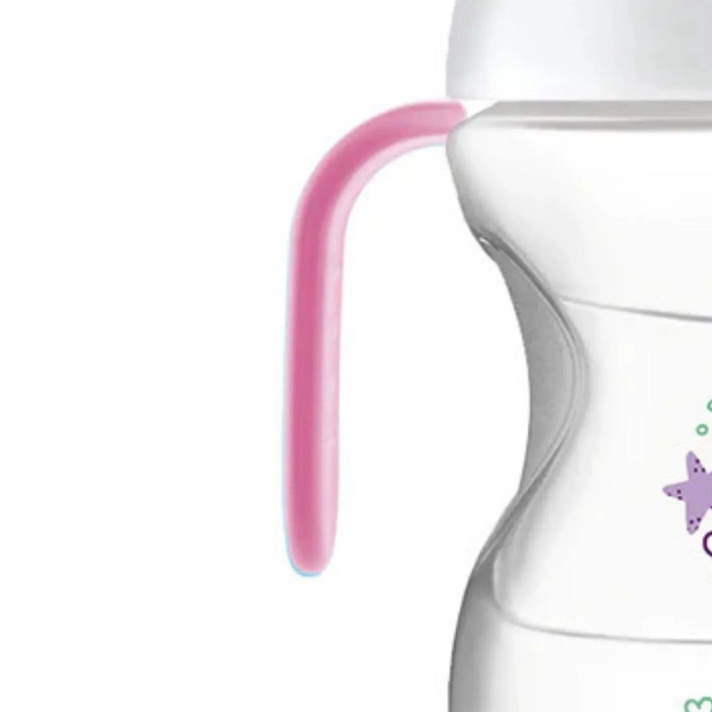 MAM Bottle Handles Pack of 2 - Pink - mezetto ebebek ebebek
