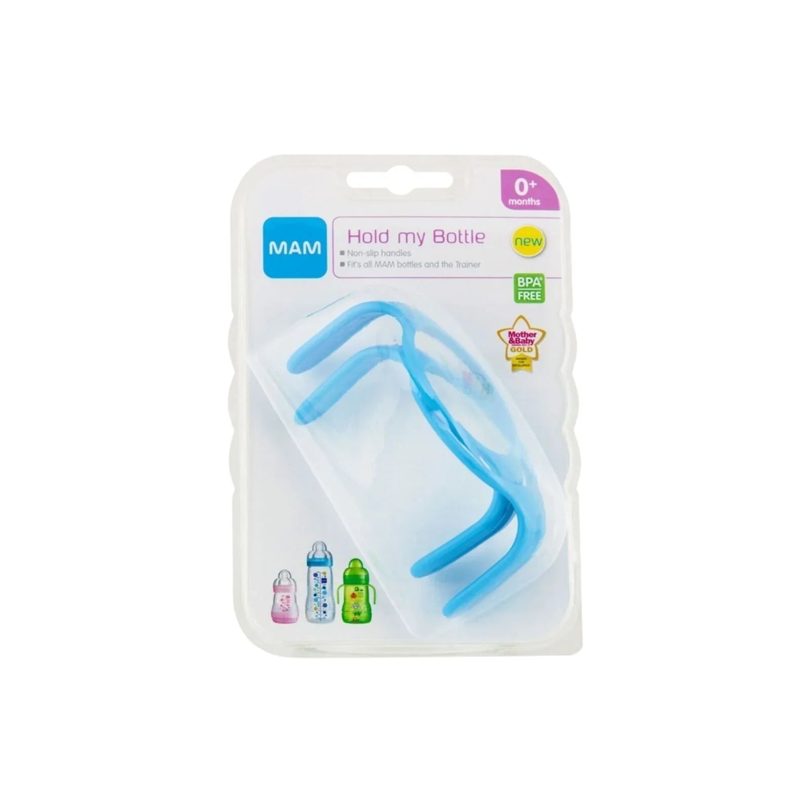 MAM Bottle Handles Sky Pack of 2 - mezetto ebebek ebebek