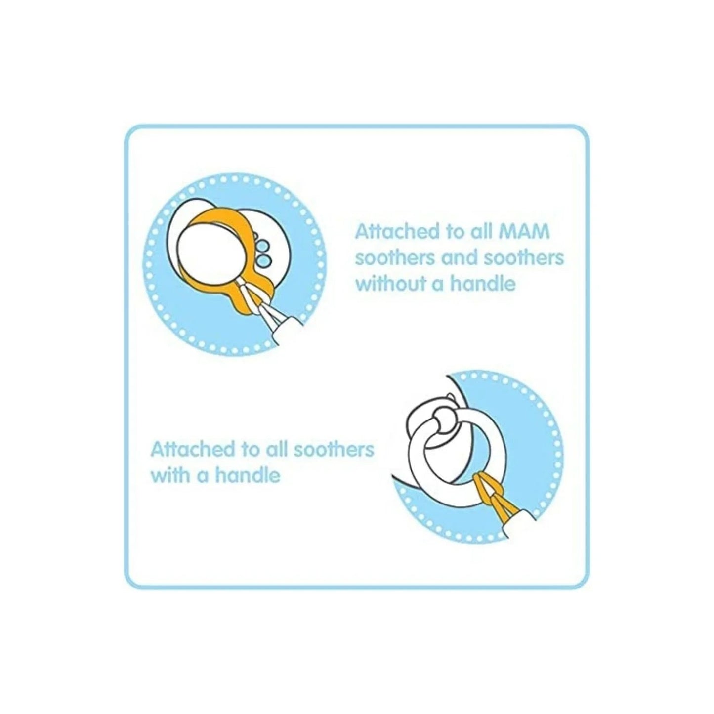 MAM Clip Double Set Assorted - mezetto ebebek ebebek