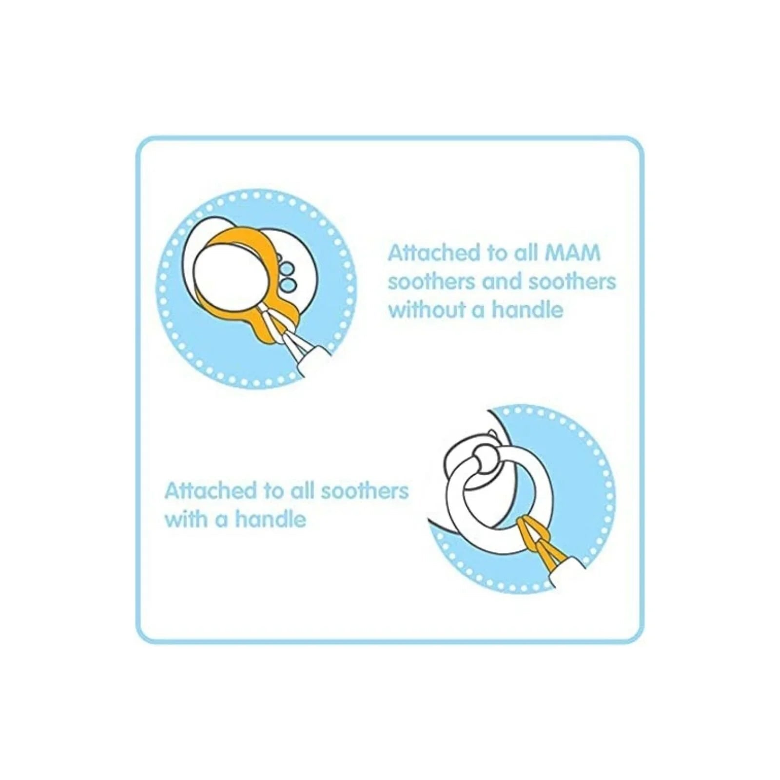 MAM Clip Double Set Assorted - mezetto ebebek ebebek