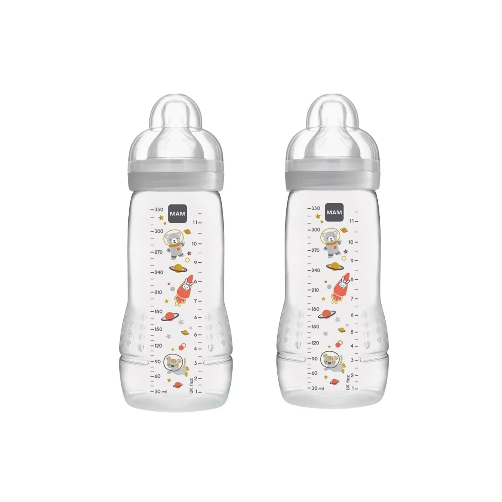 MAM Easy Active Bottle 330ml Unisex Pack of 2 - mezetto ebebek ebebek