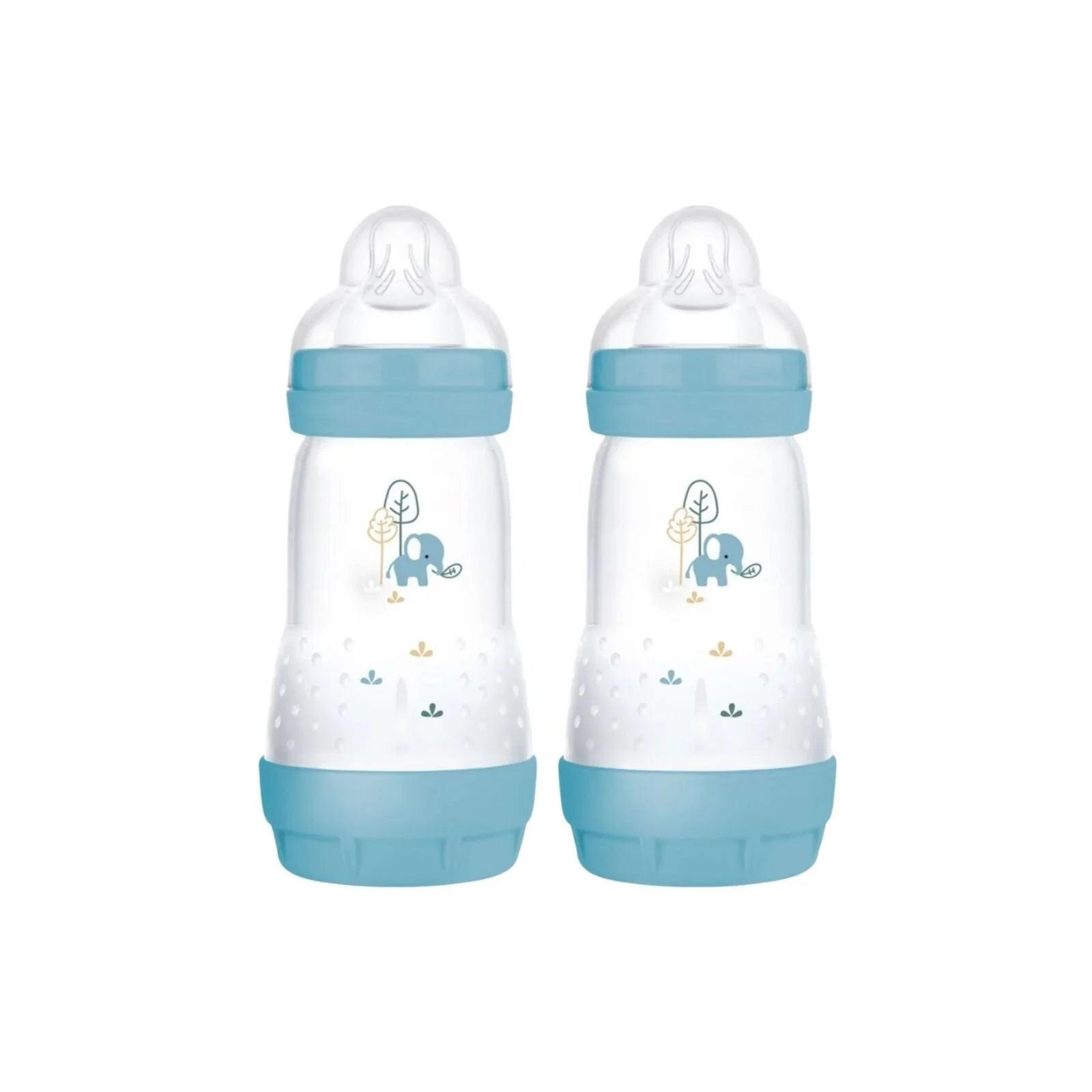 MAM Easy Start Anti Colic Bottle 260ml Pack of 2 - Blue - mezetto ebebek ebebek