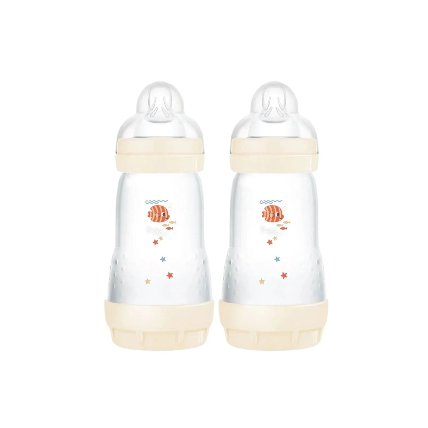 MAM Easy Start Anti Colic Bottle 260ml Pack of 2 - Nature - mezetto ebebek ebebek