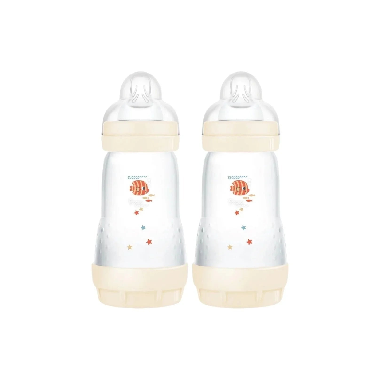 MAM Easy Start Anti Colic Bottle 260ml Pack of 2 - Nature - mezetto ebebek ebebek
