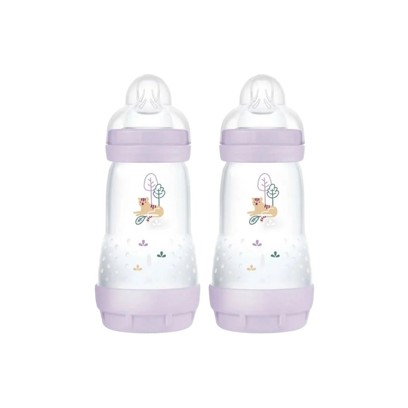 MAM Easy Start Anti Colic Bottle 260ml Pack of 2 - Pink - mezetto ebebek ebebek