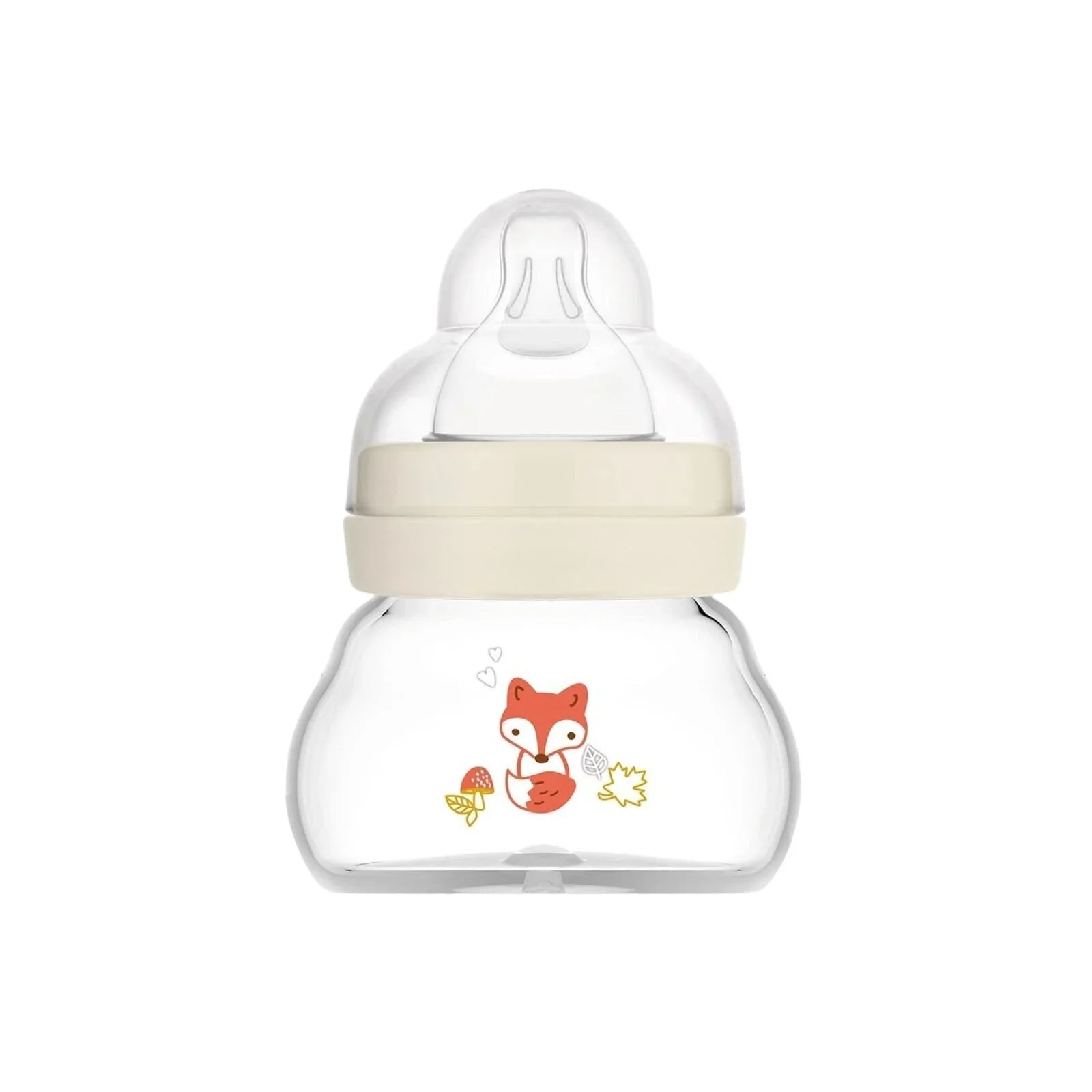 MAM Feel Good Forest Glass Baby Bottle 90ml Assorted - mezetto ebebek ebebek