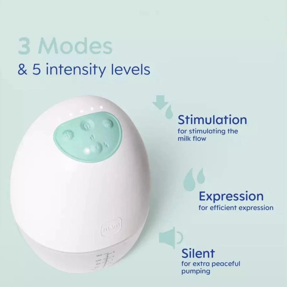 MAM Move Wearable Single Breast Pump - mezetto ebebek ebebek