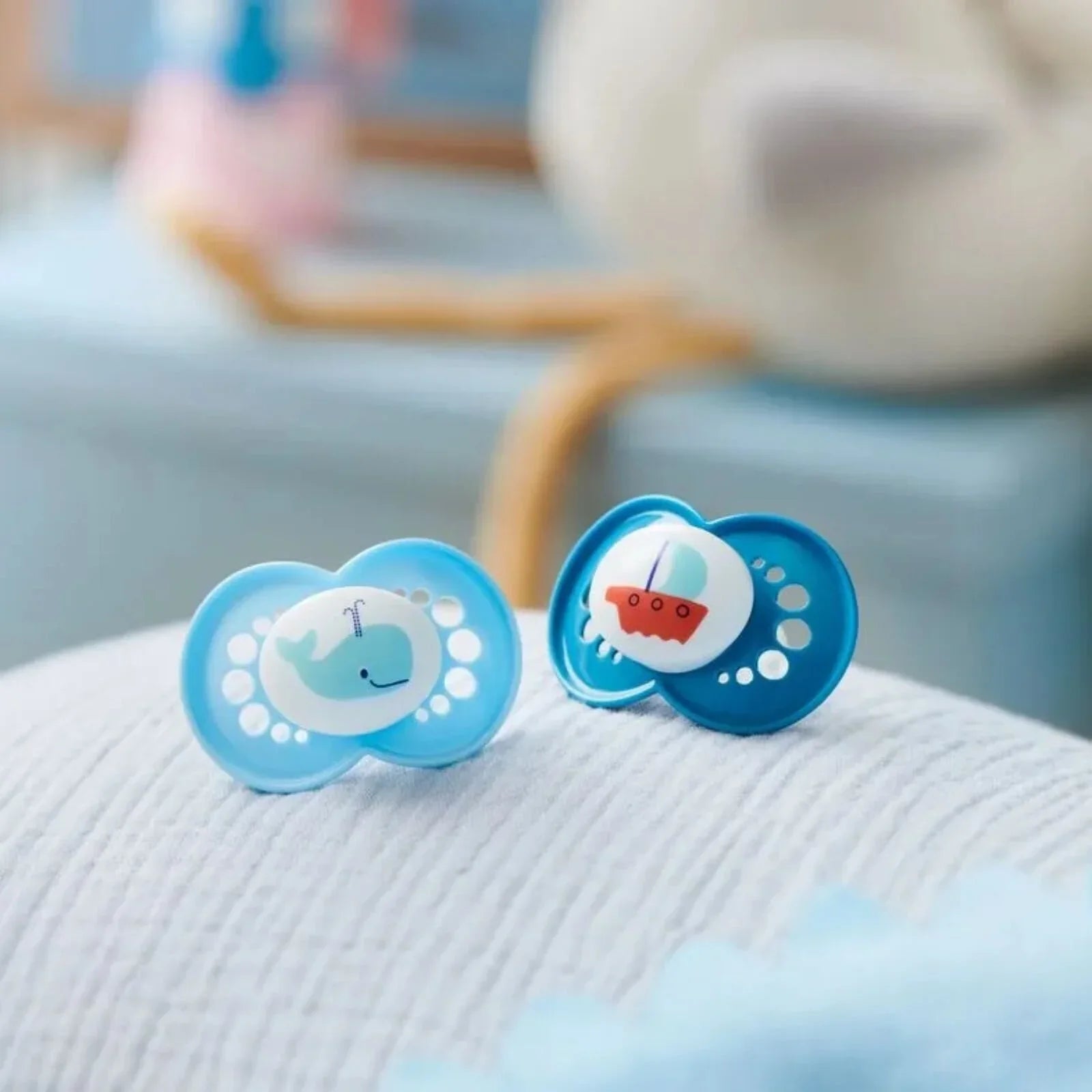 MAM Original Soother 18 - 36 months Pack of 2 - Blue - mezetto ebebek ebebek