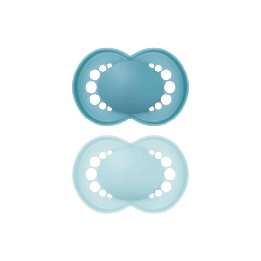 MAM Original Soother 18 - 36 months Pack of 2 - Blue - mezetto ebebek ebebek