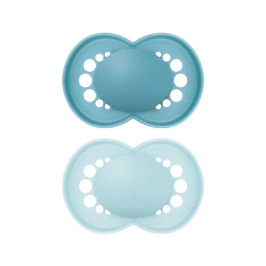 MAM Original Soother 6 - 18 months Pack of 2 - Blue - mezetto ebebek ebebek
