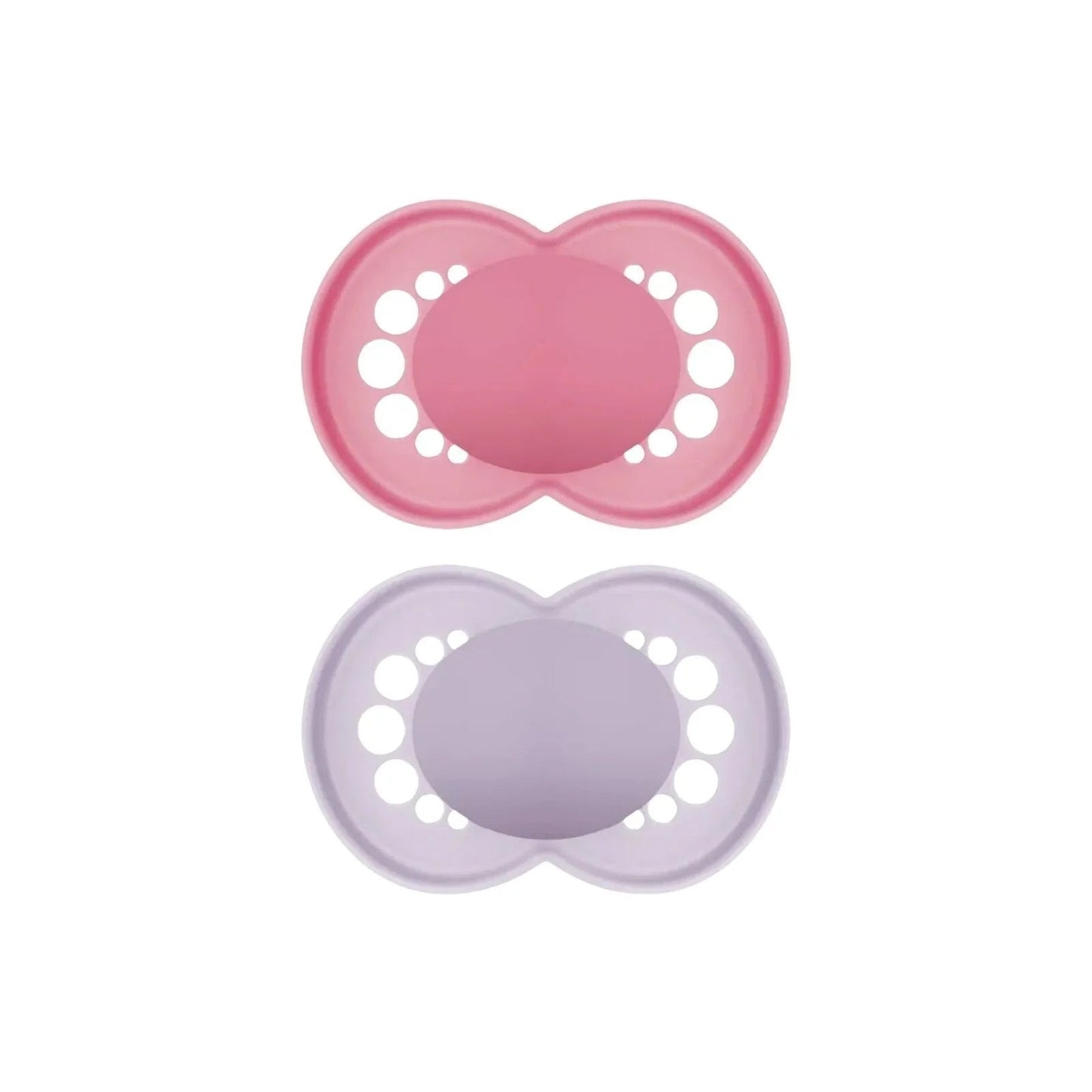 MAM Original Soother 6 - 18 months Pack of 2 - Pink - mezetto ebebek ebebek