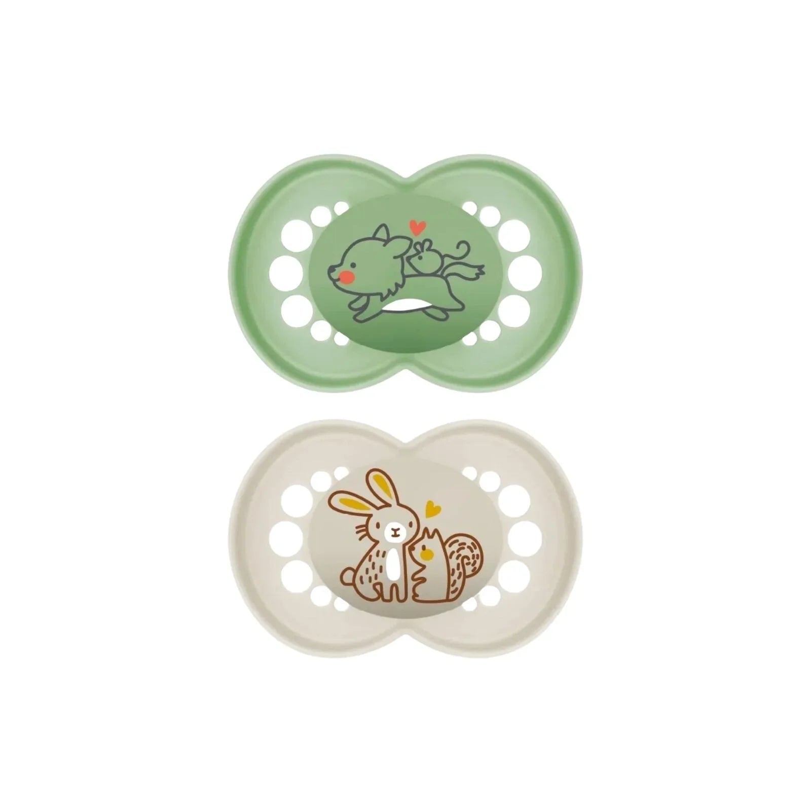 MAM Original Soother Unisex 18 - 36 months Pack of 2 - mezetto ebebek ebebek