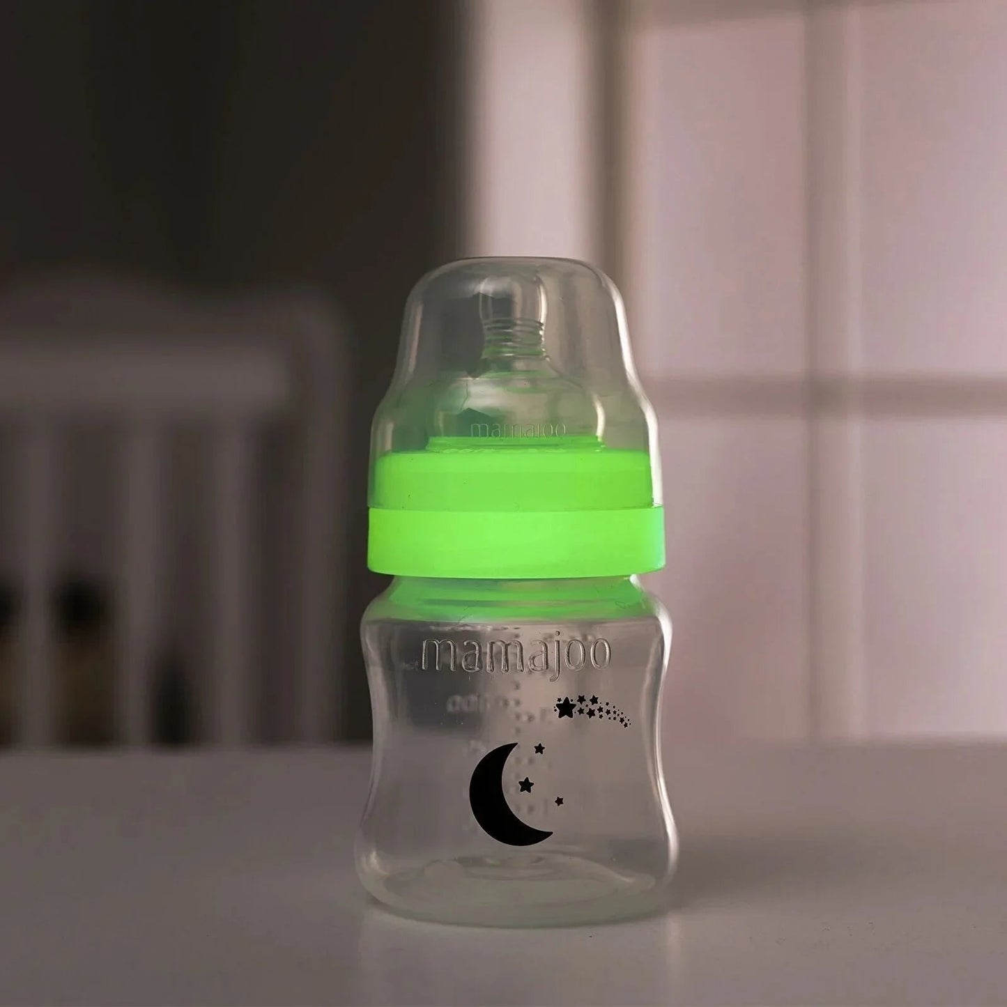 Mamajoo Anti - Colic Glow PP Baby Bottle 0+ Months 160ml - mezetto ebebek ebebek