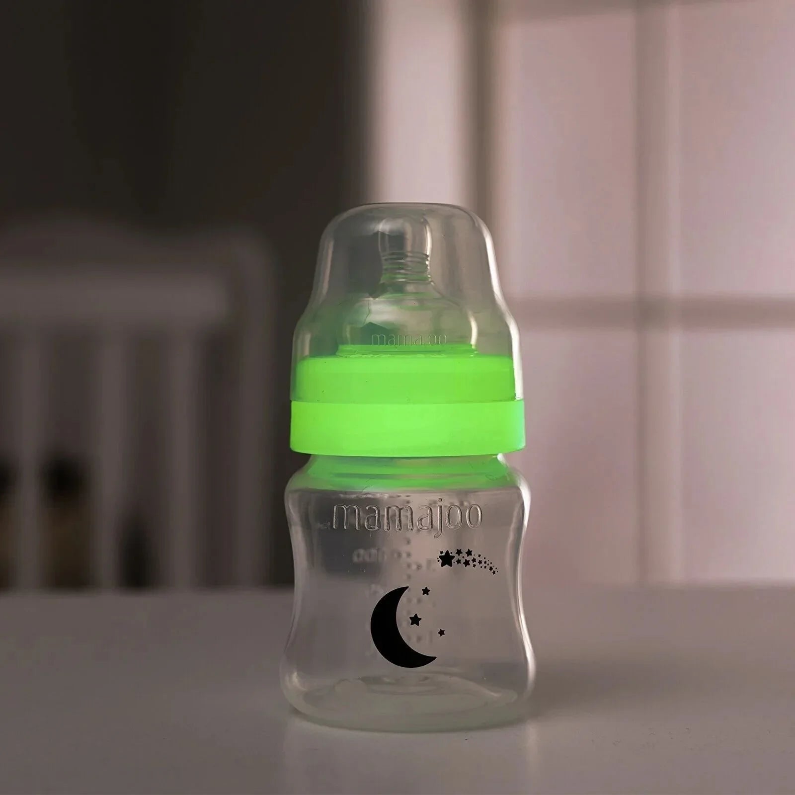 Mamajoo Anti - Colic Glow PP Baby Bottle 0+ Months 160ml - mezetto ebebek ebebek