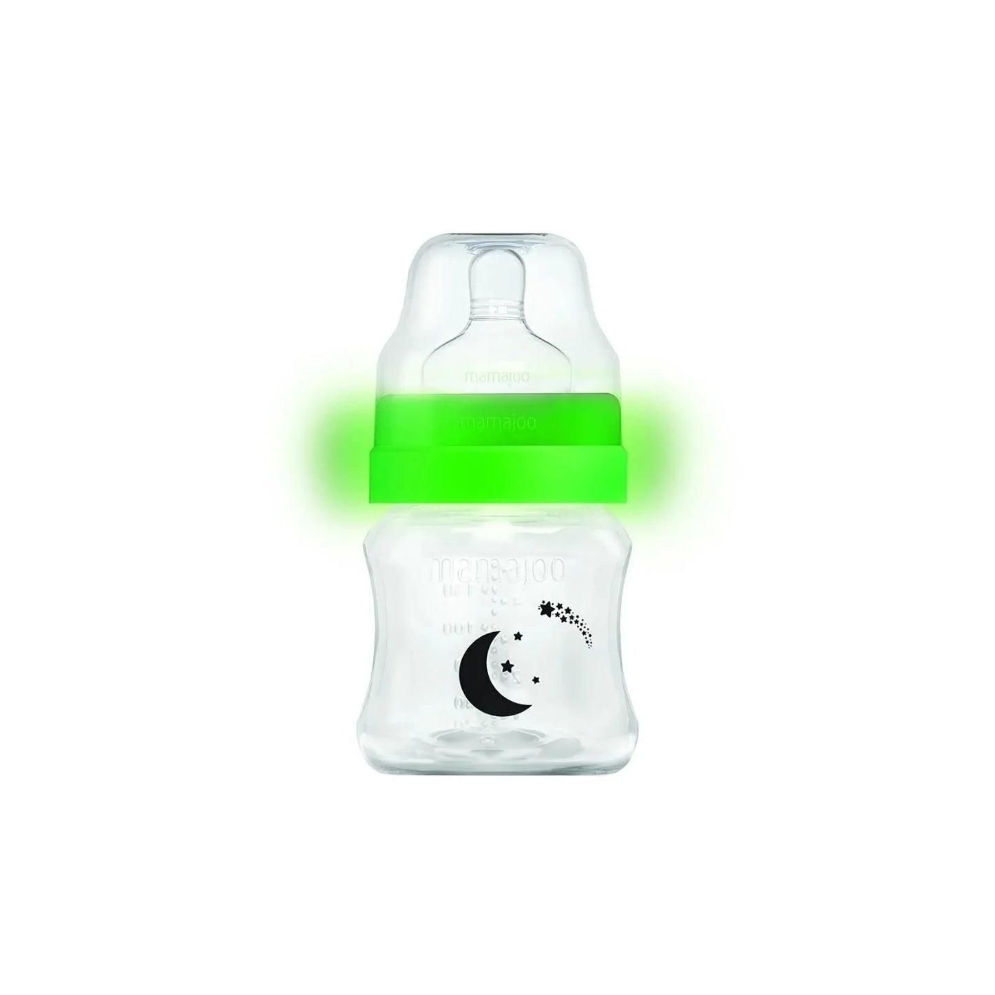 Mamajoo Anti - Colic Glow PP Baby Bottle 0+ Months 160ml - mezetto ebebek ebebek