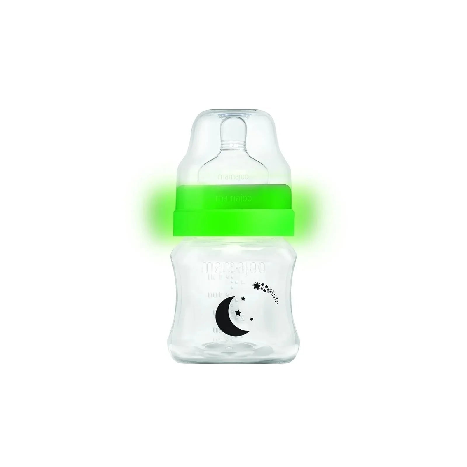 Mamajoo Anti - Colic Glow PP Baby Bottle 0+ Months 160ml - mezetto ebebek ebebek