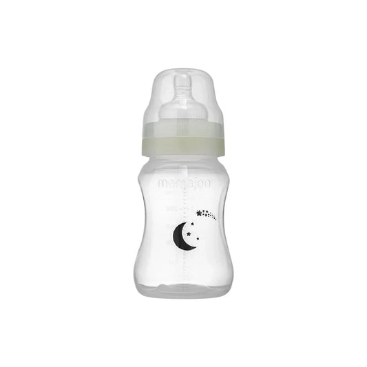 Mamajoo Anti - Colic Glow PP Baby Bottle 6+ months 250ml - mezetto ebebek ebebek