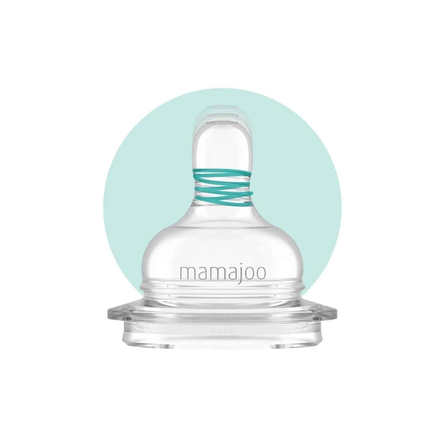 Mamajoo Anti - Colic PP Baby Bottle Medium Flow 6+ months 250ml - Silver - mezetto ebebek ebebek