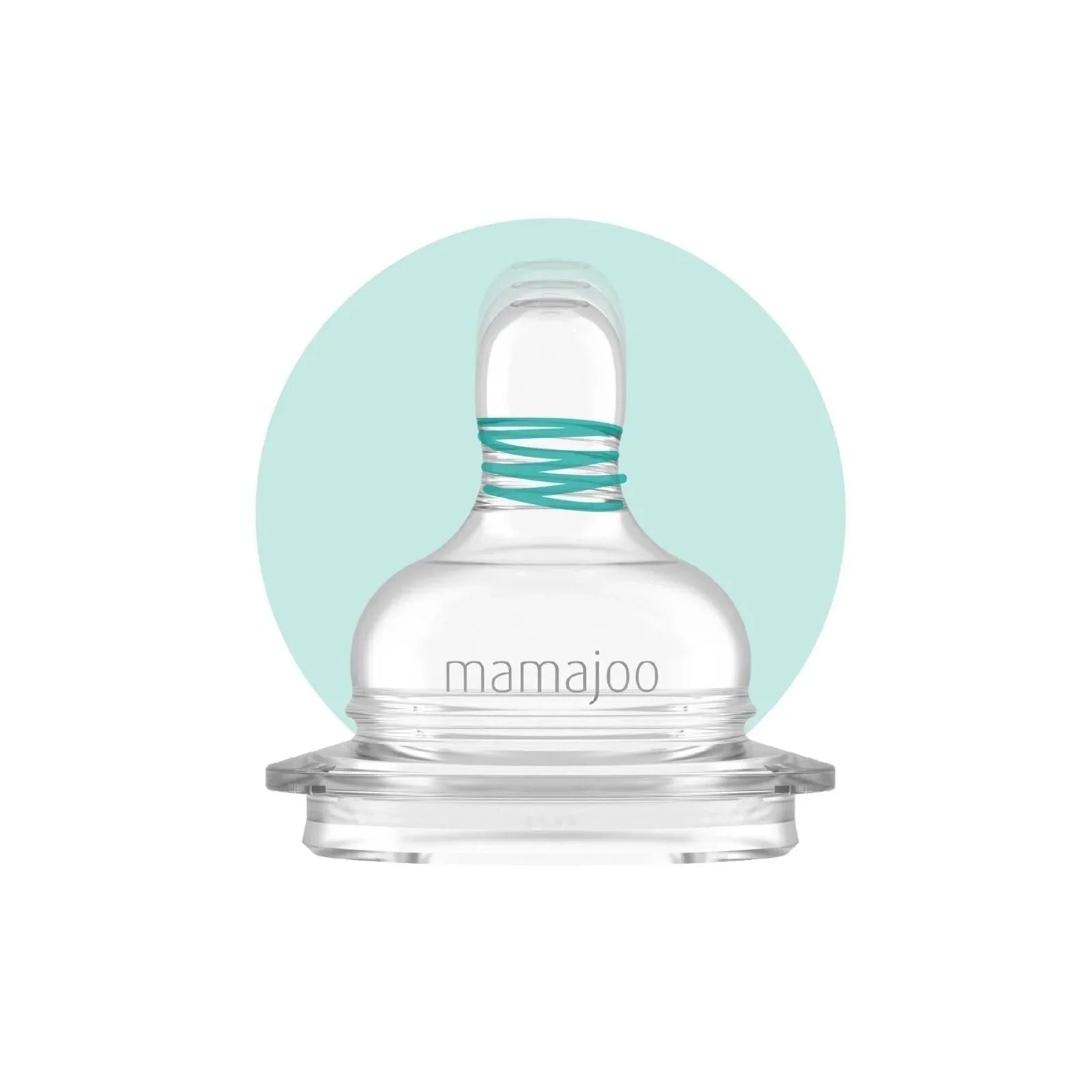 Mamajoo Anti - Colic PP Baby Bottle Medium Flow 6+ months 250ml - Silver - mezetto ebebek ebebek