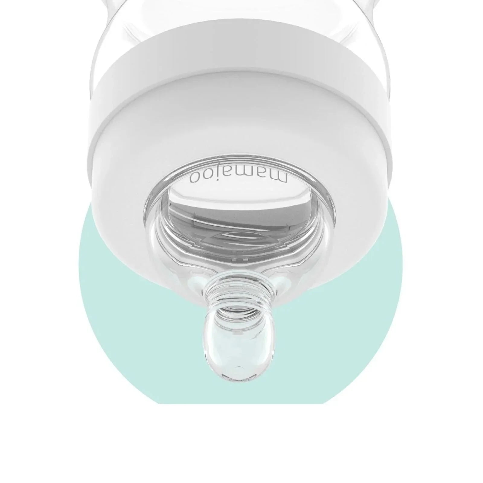 Mamajoo Anti - Colic PP Baby Bottle Medium Flow 6+ months 250ml - Silver - mezetto ebebek ebebek