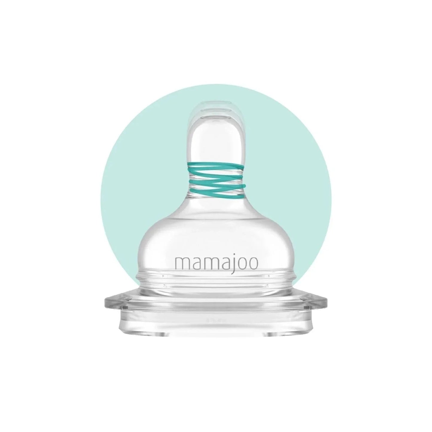 Mamajoo Anti - Colic PP Baby Bottle Slow Flow 0+ months 150ml - Silver - mezetto ebebek ebebek