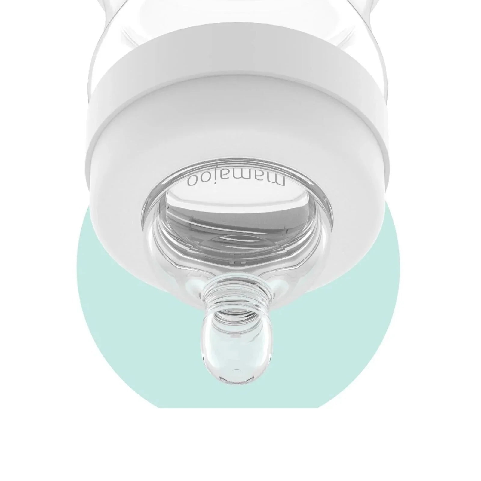 Mamajoo Anti - Colic PP Baby Bottle Slow Flow 0+ months 150ml - Silver - mezetto ebebek ebebek