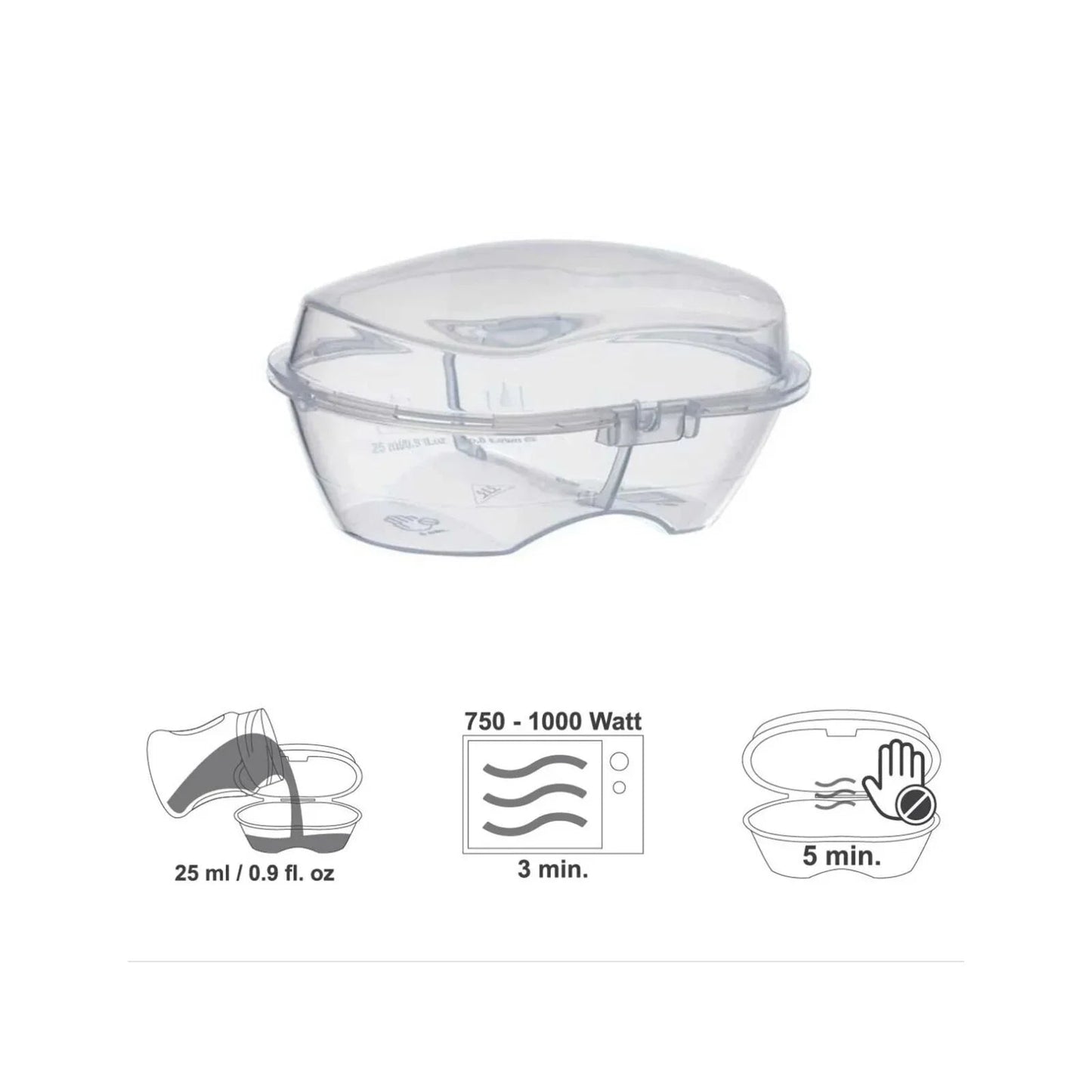 Mamajoo Orthodontic Soothers with Steriliser Box 12+ months Pack of 2 - Powder Pink & Blush - mezetto ebebek ebebek