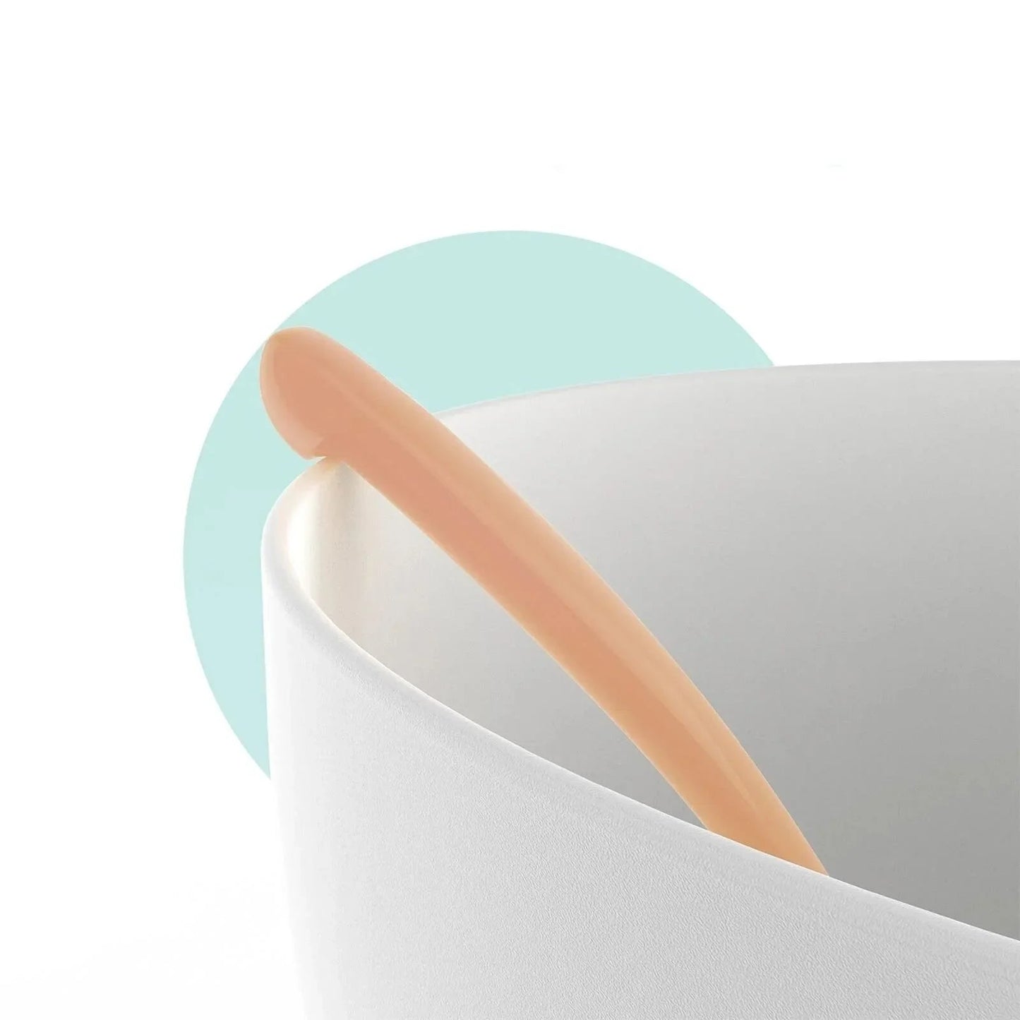 Mamajoo Silicone Spoons with Case Pack of 2 - Powder Pink & Blush - mezetto ebebek ebebek