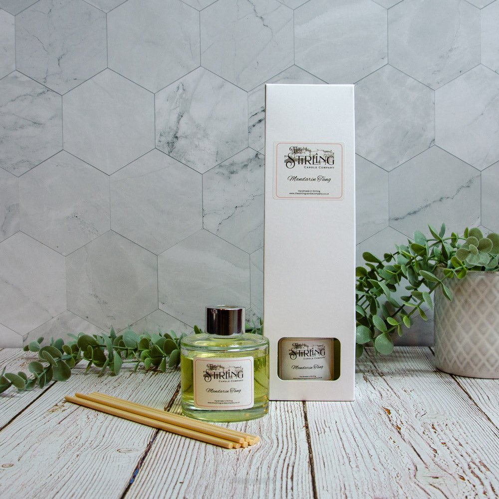 Mandarin Tang - Diffuser 100ml - mezetto Shopify Collective The Stirling Candle Company