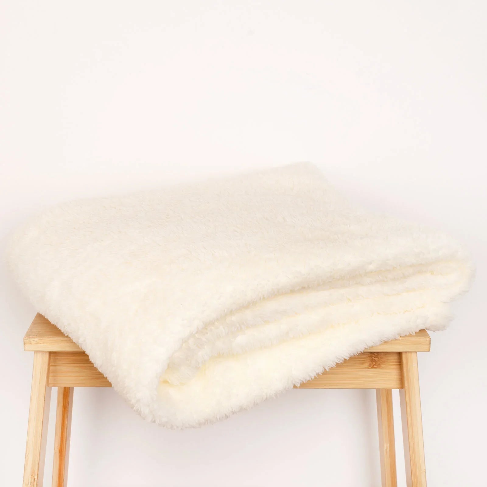 Markaev Unisex Blanket - White - mezetto ebebek ebebek