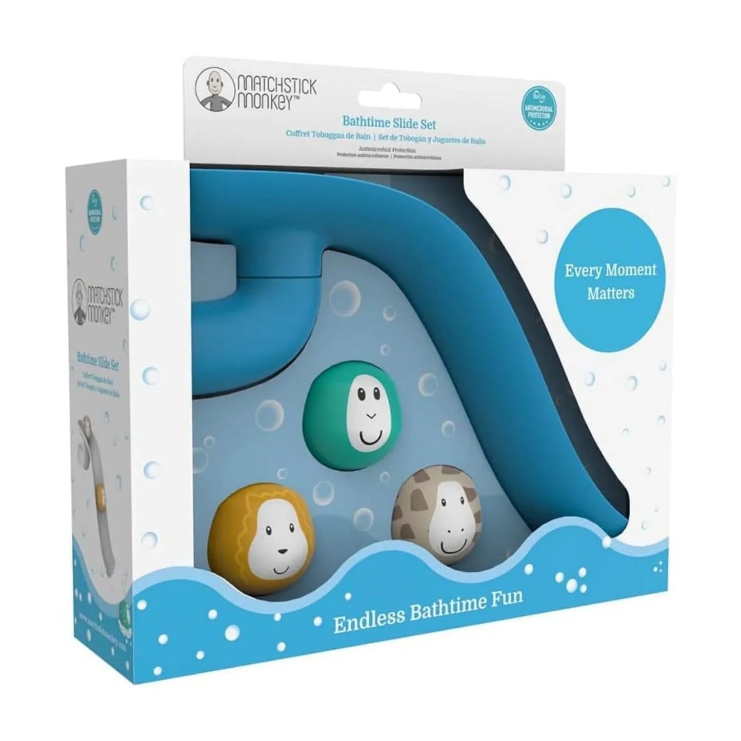 Matchstick Monkey Bathtime Slide Set - mezetto ebebek ebebek